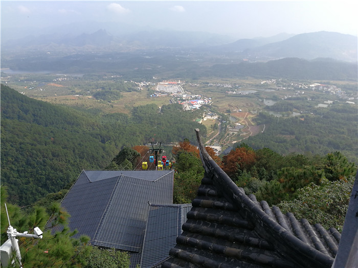 俯瞰云門山景區